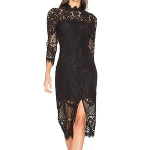 YUMI KIM Women's Black Leading Lady Dress, Size S